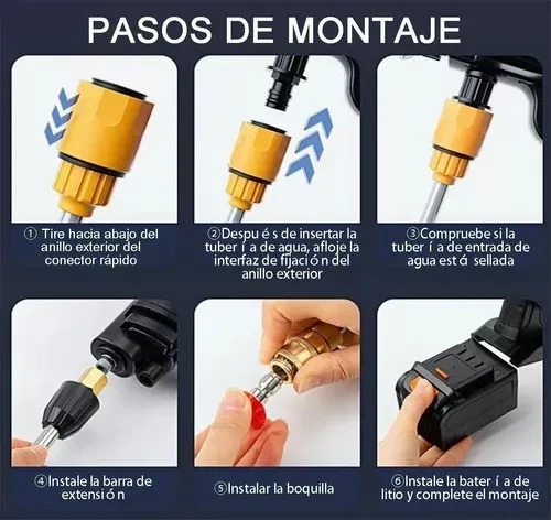 HIDROLAVADORA 48v 2 BATERIAS A2406-157